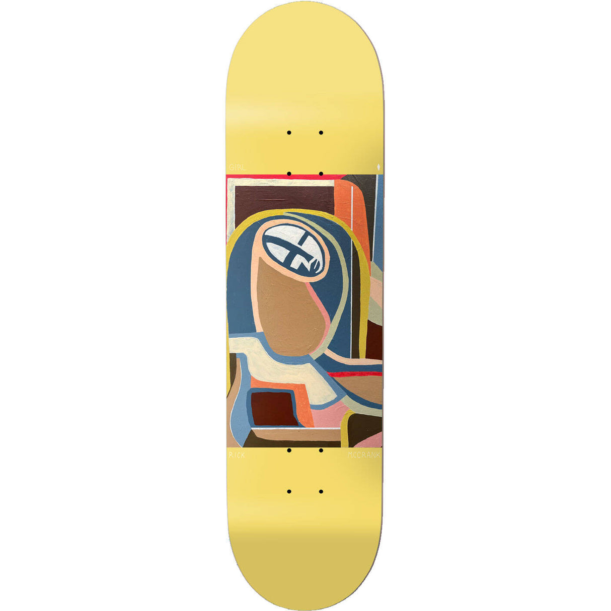 Girl Bar Girl Blues Skateboard Deck - McCrank 8"