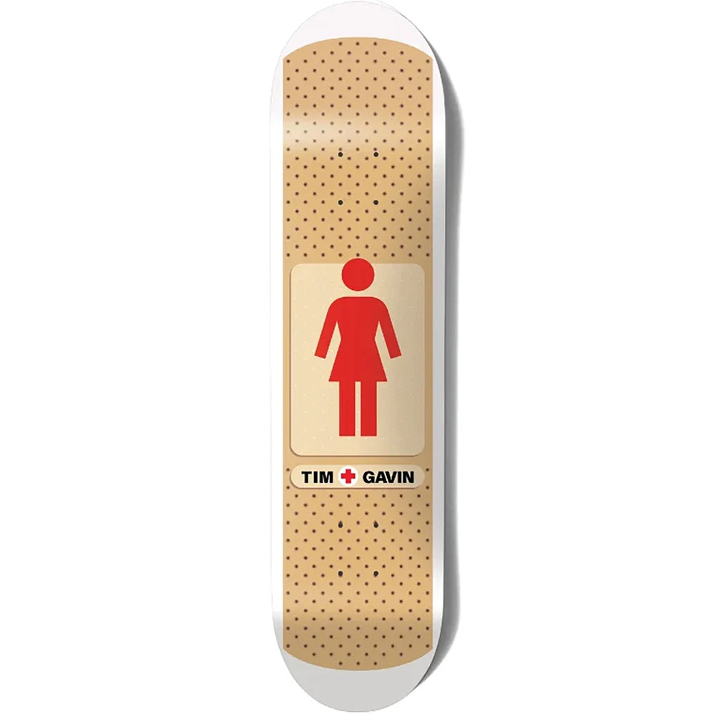 Girl Bandaid Reissue Skateboard Deck - Gavin 7.75"