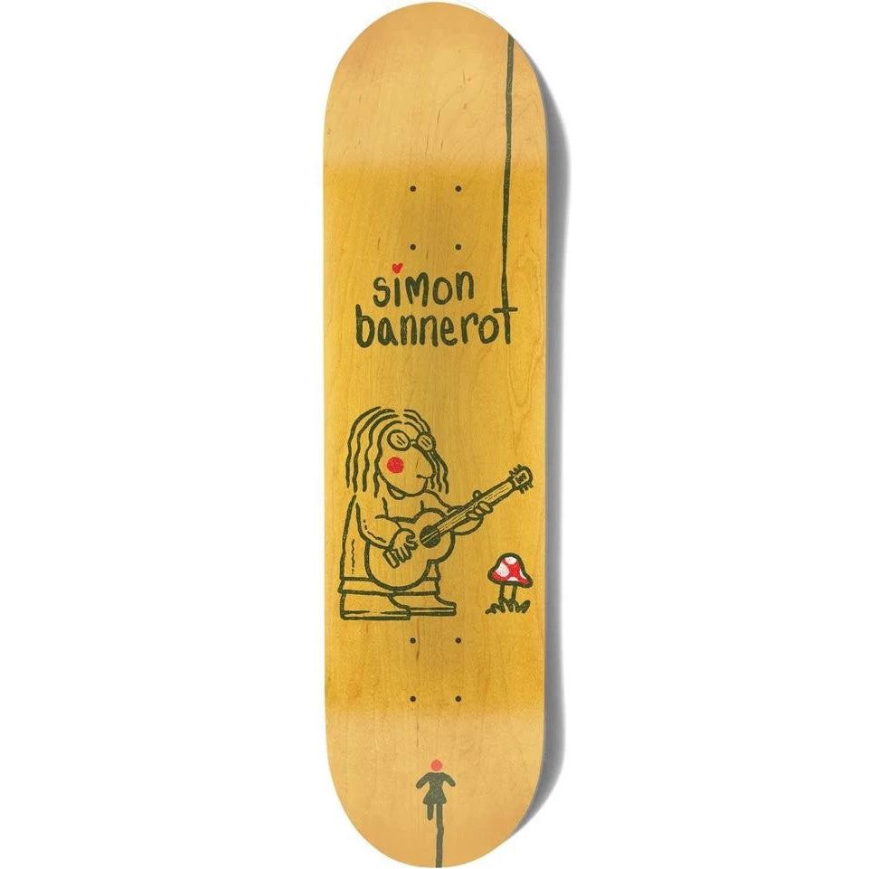 Girl Simocybin Skateboard Deck - Bannerot 8.5"