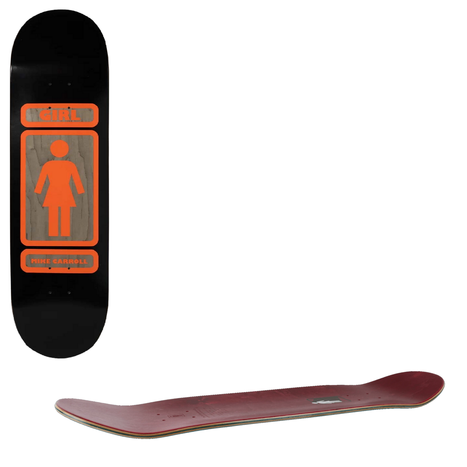 Girl 93 TIL Skateboard Deck - Carroll 8"