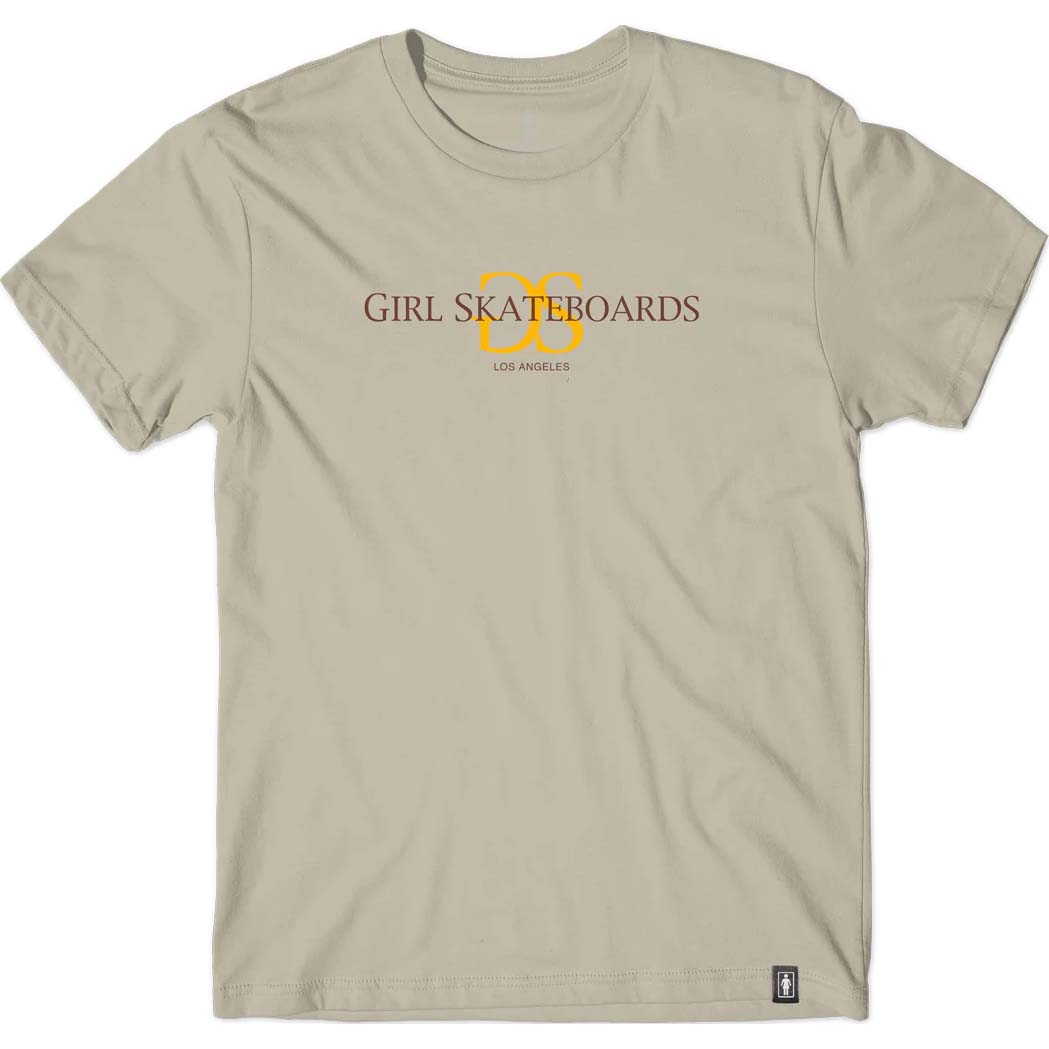 Girl GSLA T Shirt - Sand
