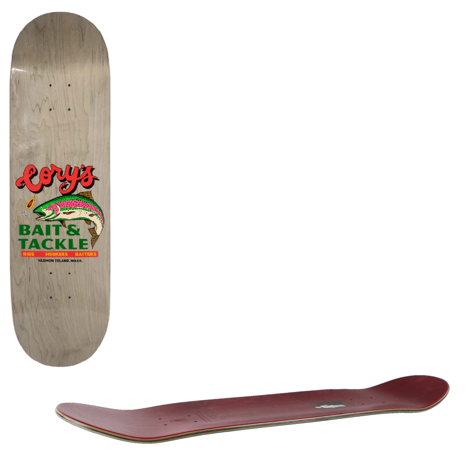 Girl Island Rig Skateboard Deck - Kennedy 8.5"