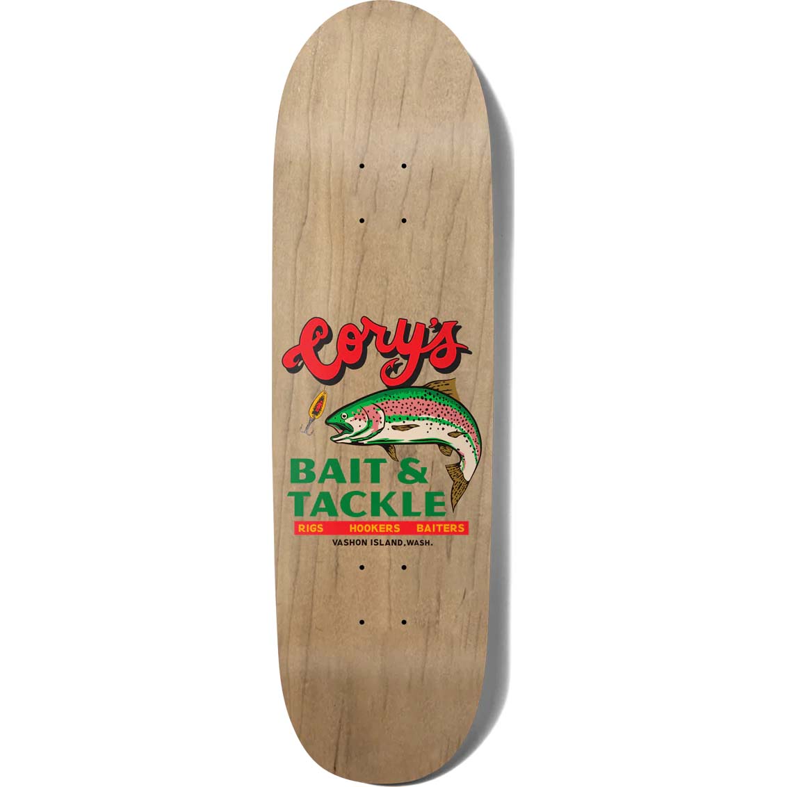 Girl Island Rig Skateboard Deck - Kennedy 9"