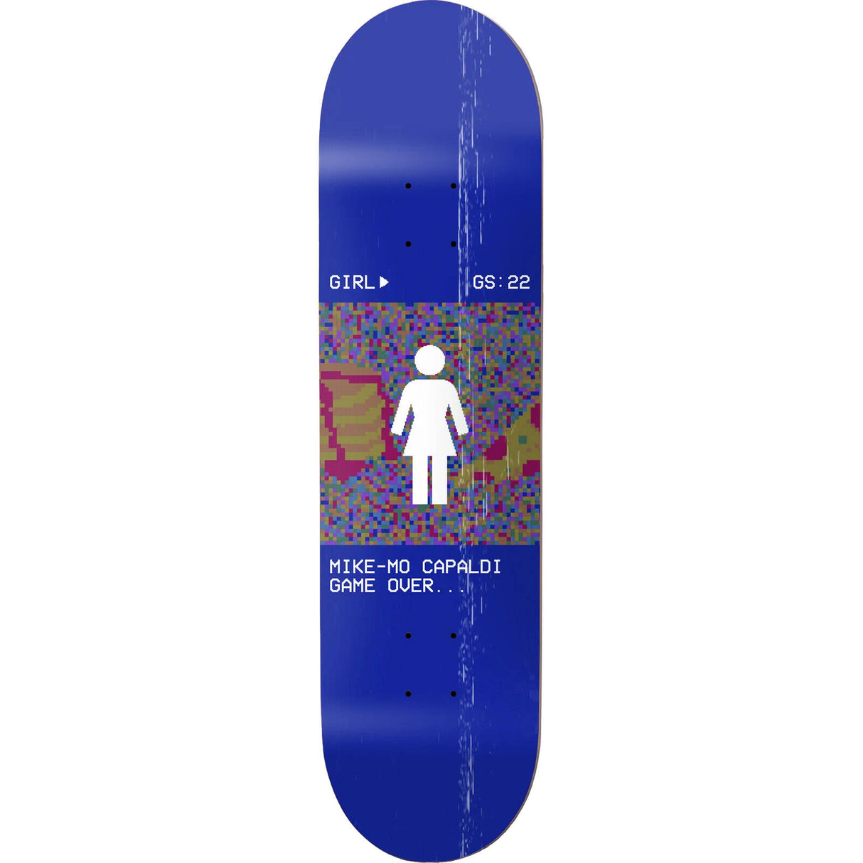 Girl Mike Mo Game Over Skateboard Deck - 8.25"