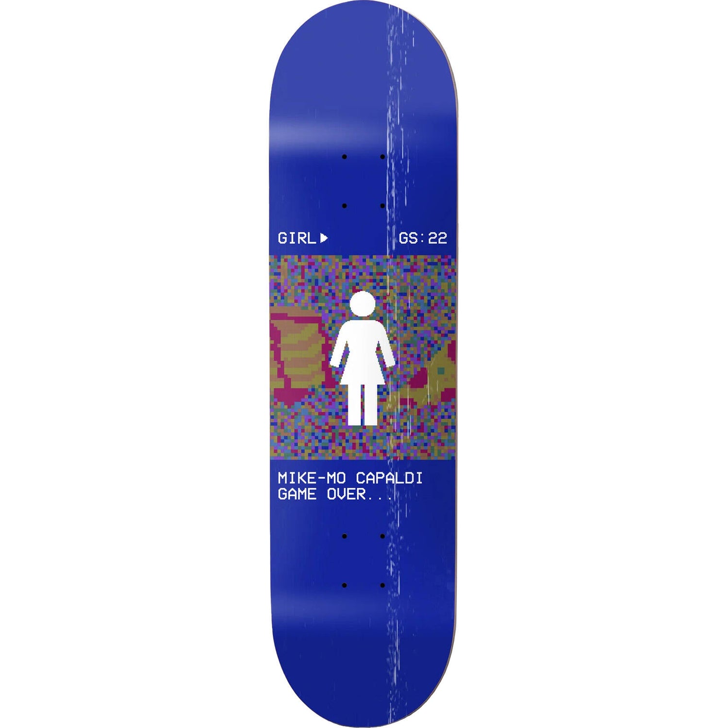 Girl Mike Mo Game Over Skateboard Deck - 8.25"