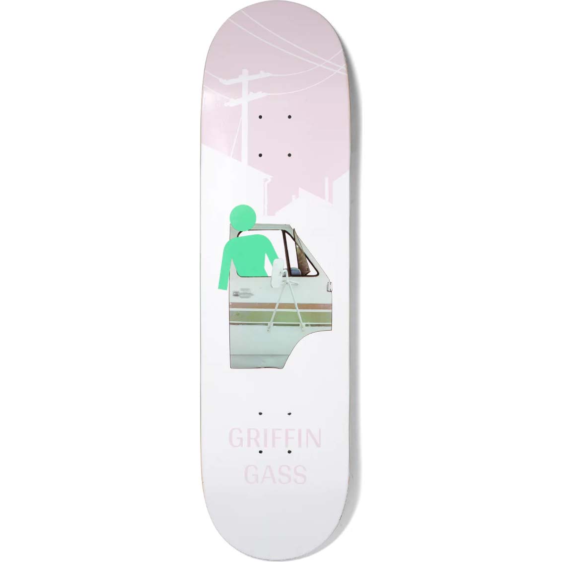 Girl Peekaboo Skateboard Deck - Gass 8.25"