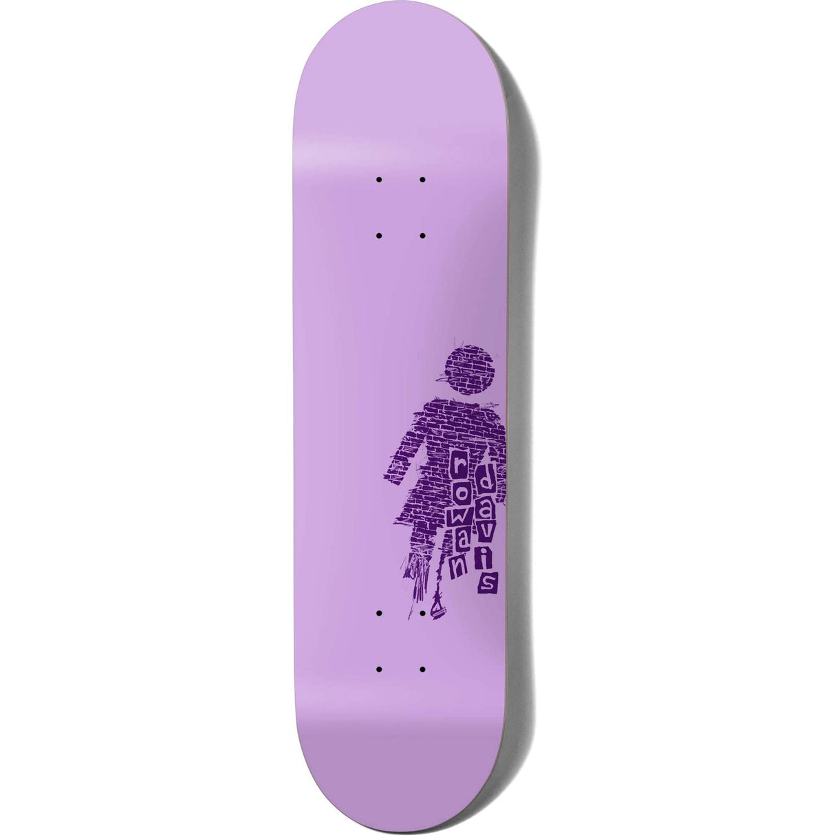 Girl Bricked Skateboard Deck - Davis 8.5"