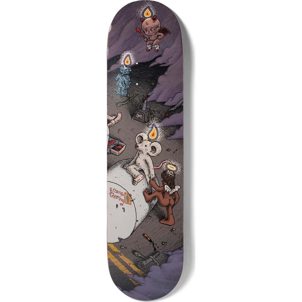 Girl Monumental Skateboard Deck - Geering 8"