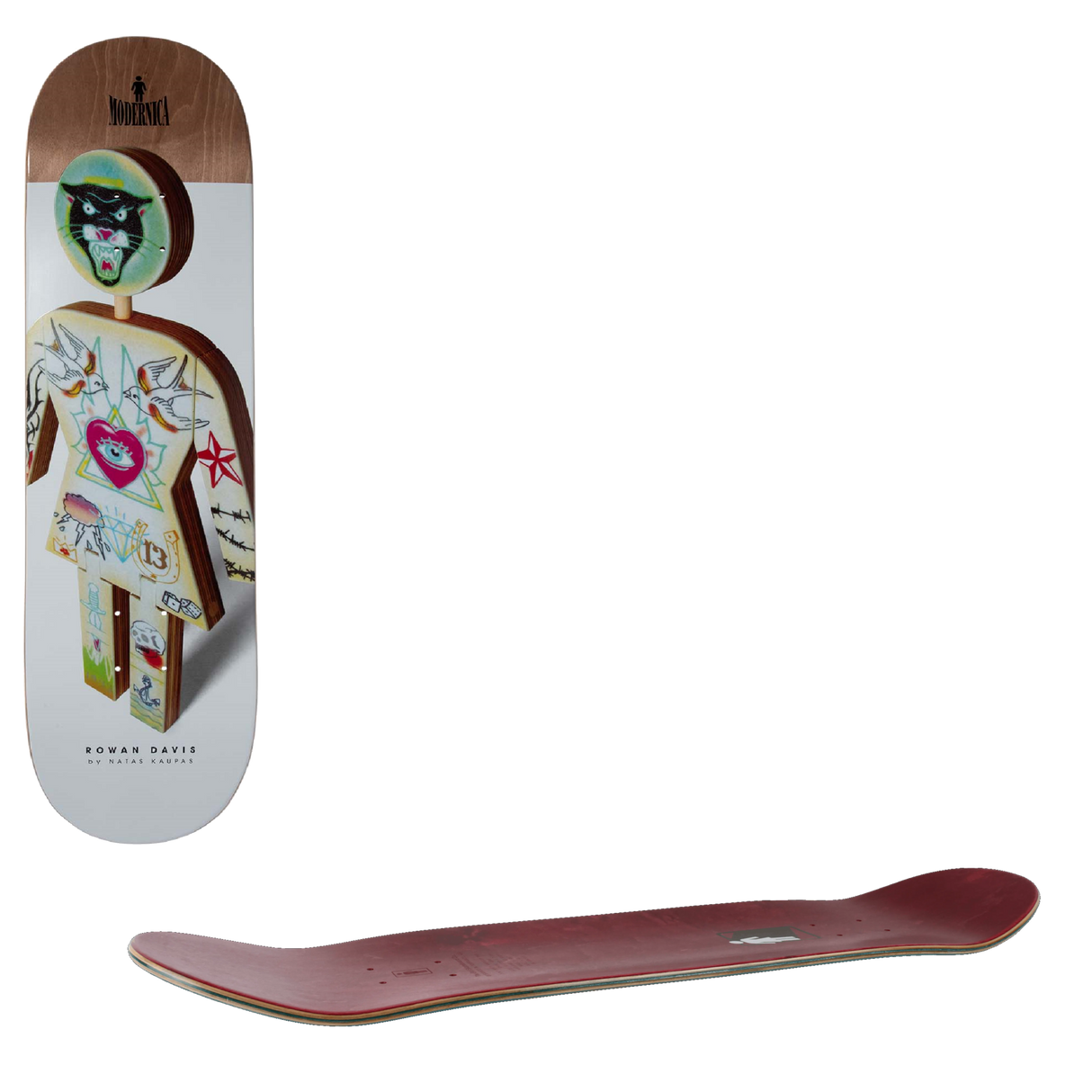 Girl Modernica Skateboard Deck - Davis 8.25"