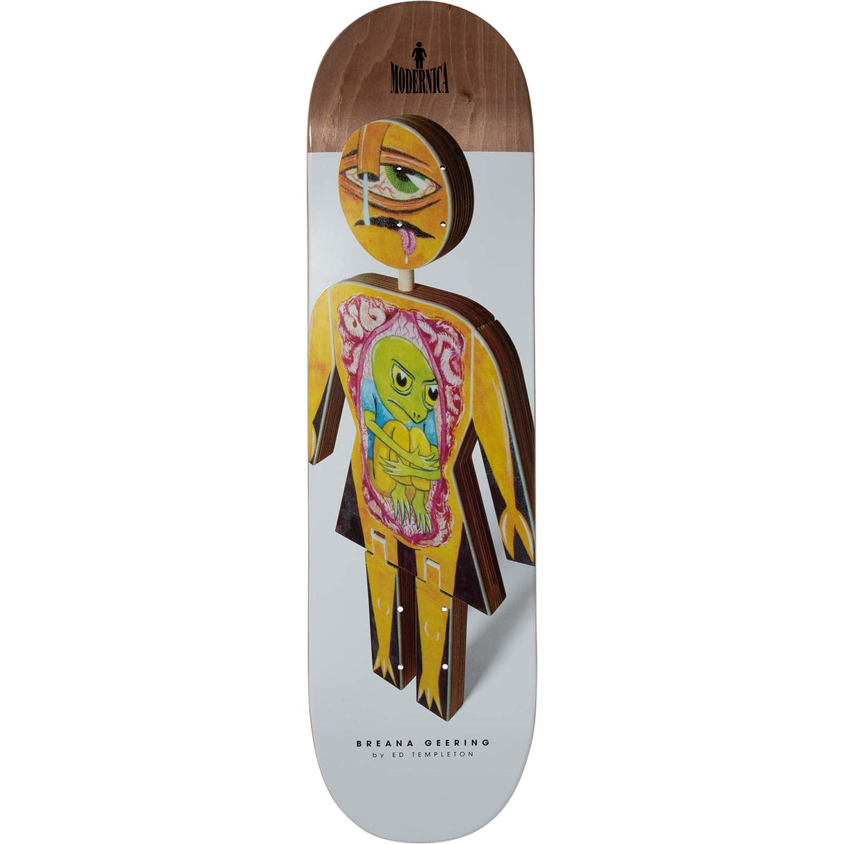 Girl Modernica Skateboard Deck - Geering 8.5"