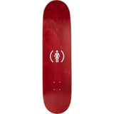 Girl (Red) Stripe Skateboard Deck - Geering 8.5"