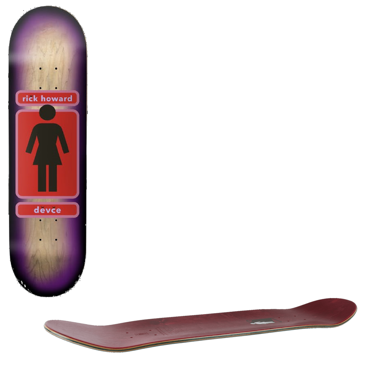 Girl 93 Til Skateboard Deck - Howard 8.5''