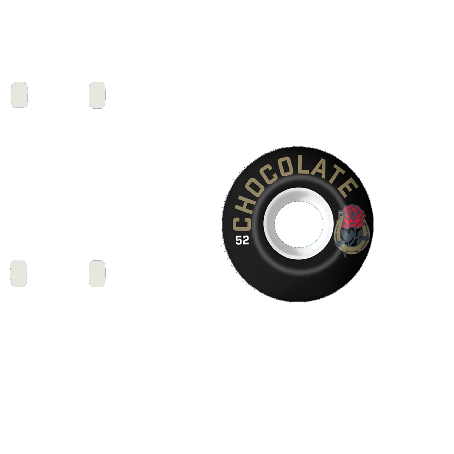 Chocolate Luchadore Staple Skateboard Wheels - 52mm