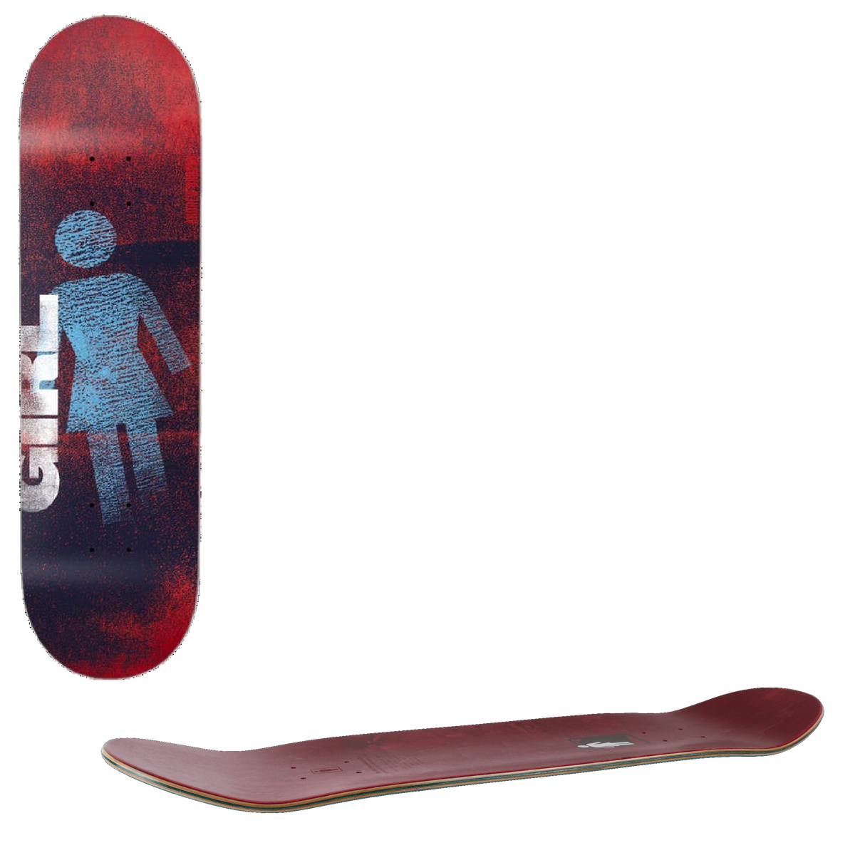 Girl Roller OG Skateboard Deck - Brophy 8.125''