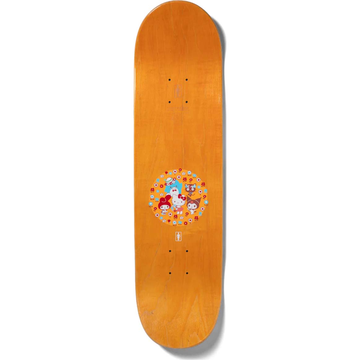 Girl x Hello Kitty Skateboard Deck - Bennett 8.25"