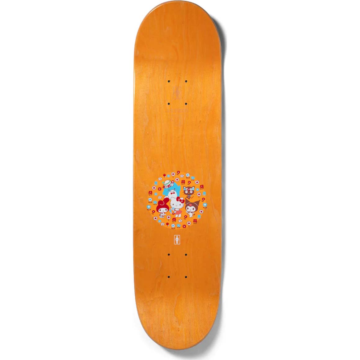 Girl x Hello Kitty Skateboard Deck - Carroll 8.375"