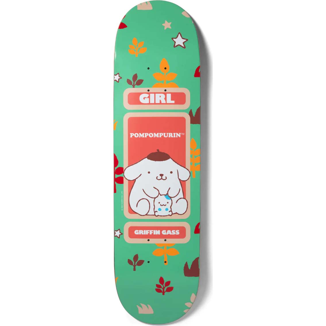 Girl x Hello Kitty Skateboard Deck - Gass 8.25"