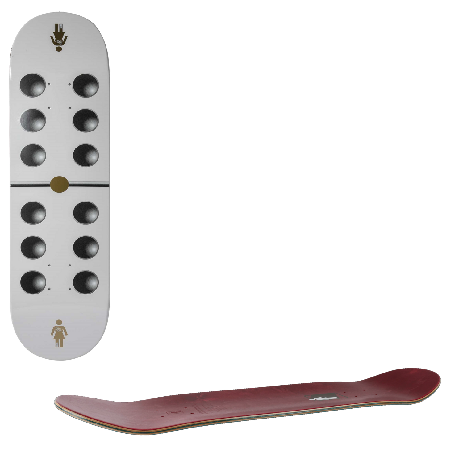 Girl Goodlife Skateboard Deck - Gass 8"