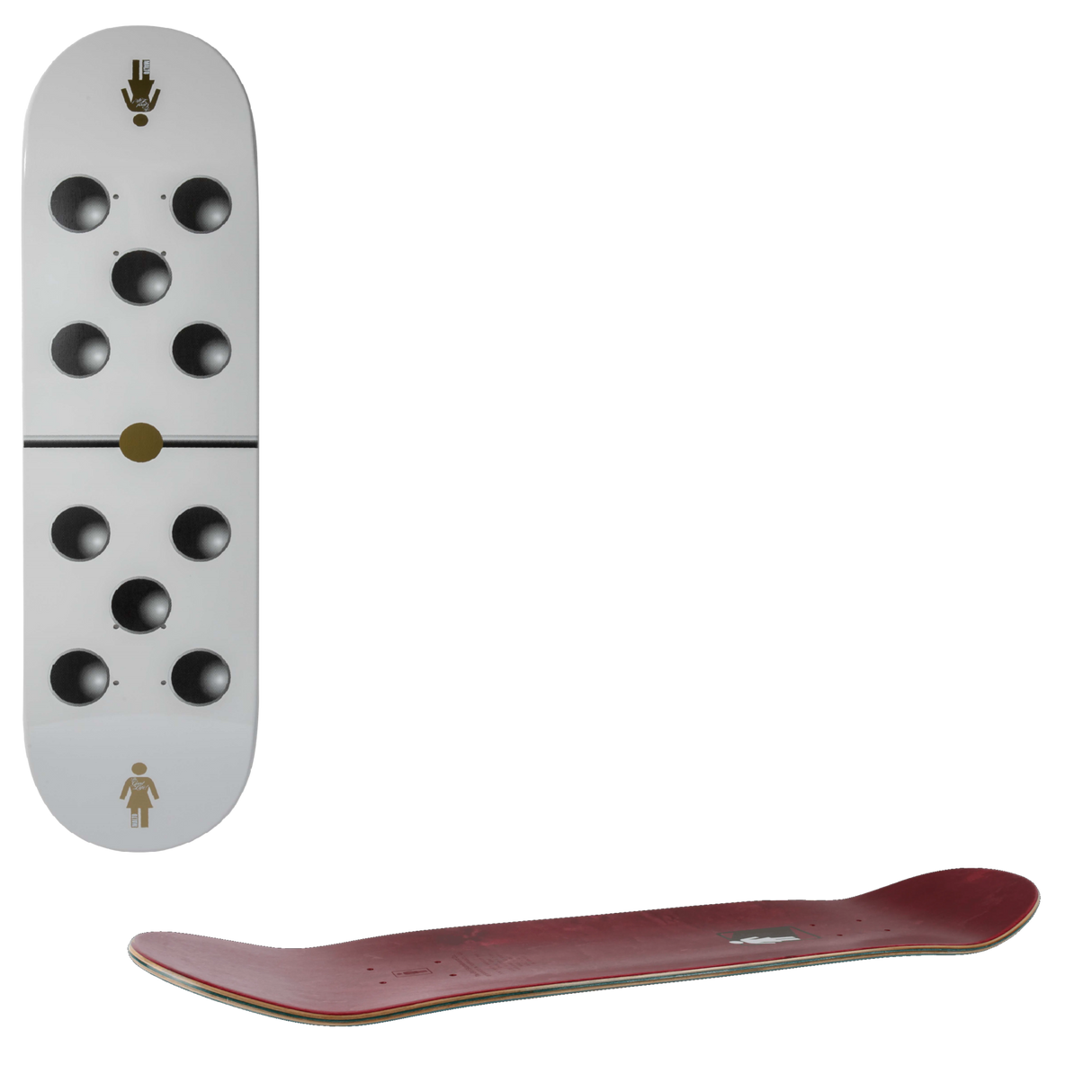 Girl Goodlife Skateboard Deck - Malto 8.25"