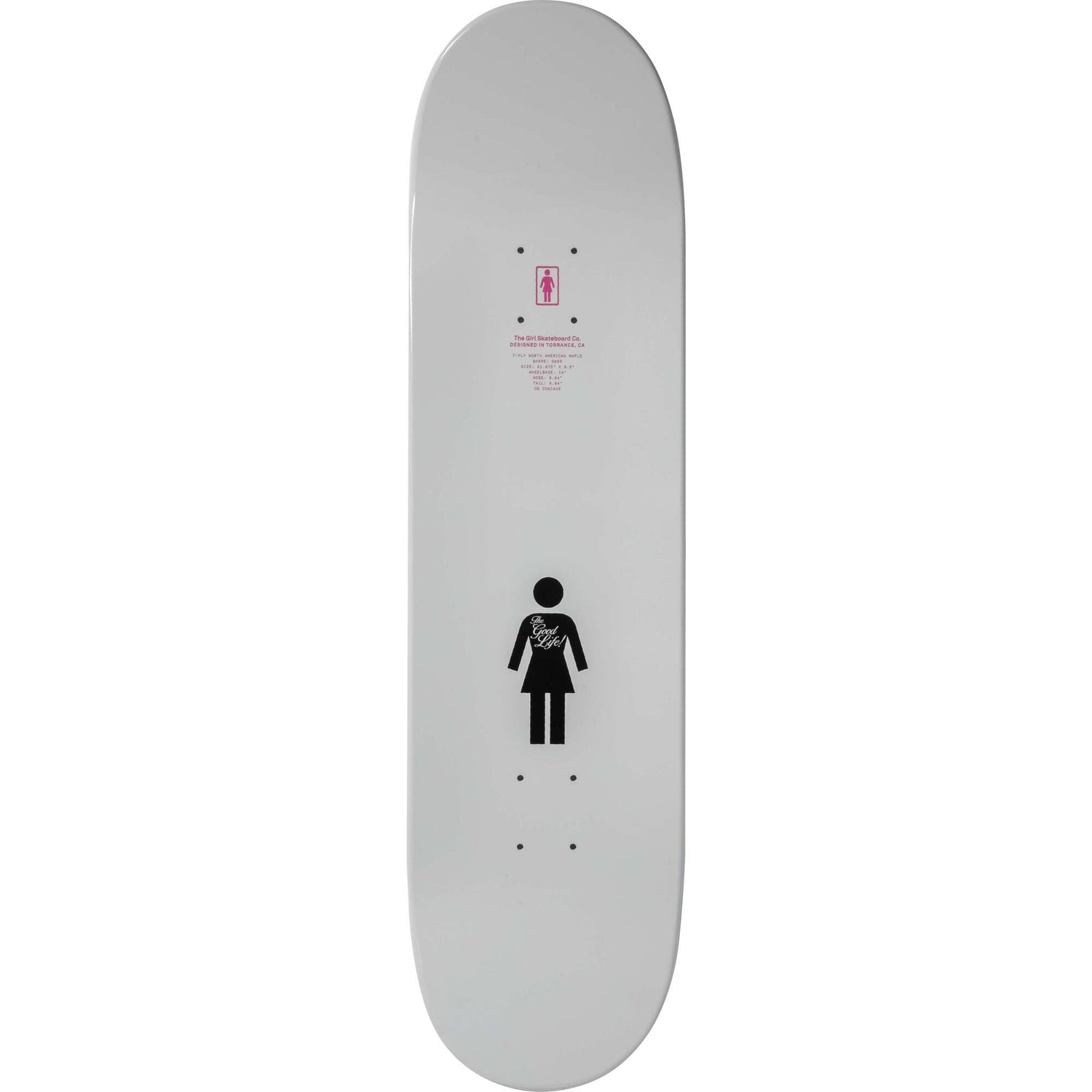 Girl Goodlife Skateboard Deck - Pacheco 8.5"