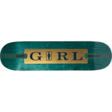 Girl Serif Skateboard Deck - Bannerot 8.5"