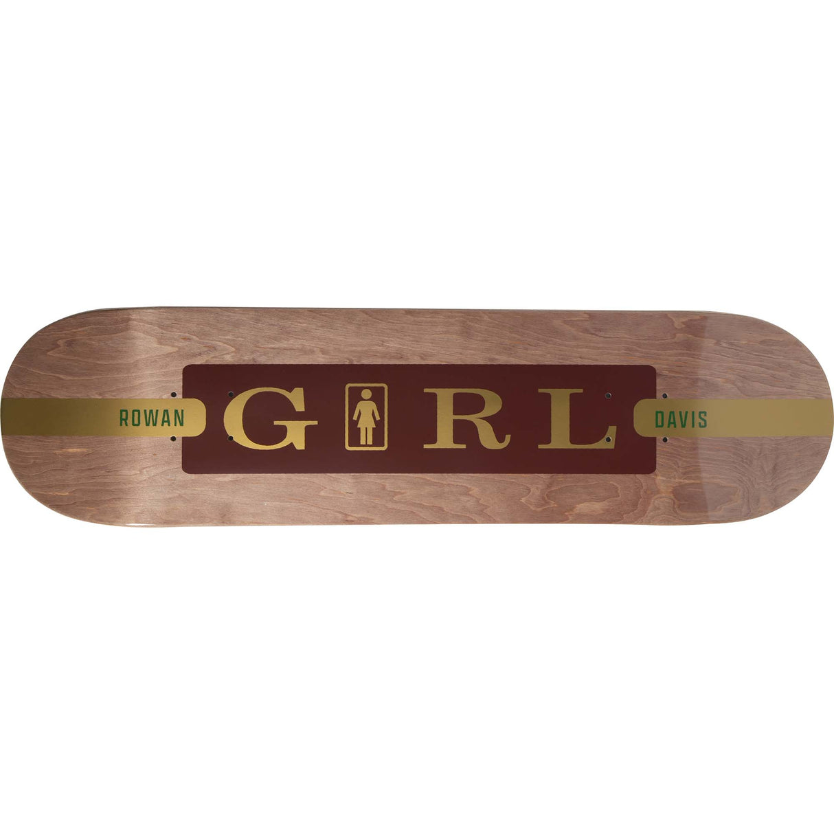 Girl Serif Skateboard Deck - Davis 8.25"