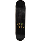 Girl Serif Skateboard Deck - Davis 8.25"