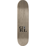 Girl Serif Skateboard Deck - Geering 8.125"