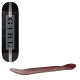 Girl Serif Skateboard Deck - Geering 8.125"