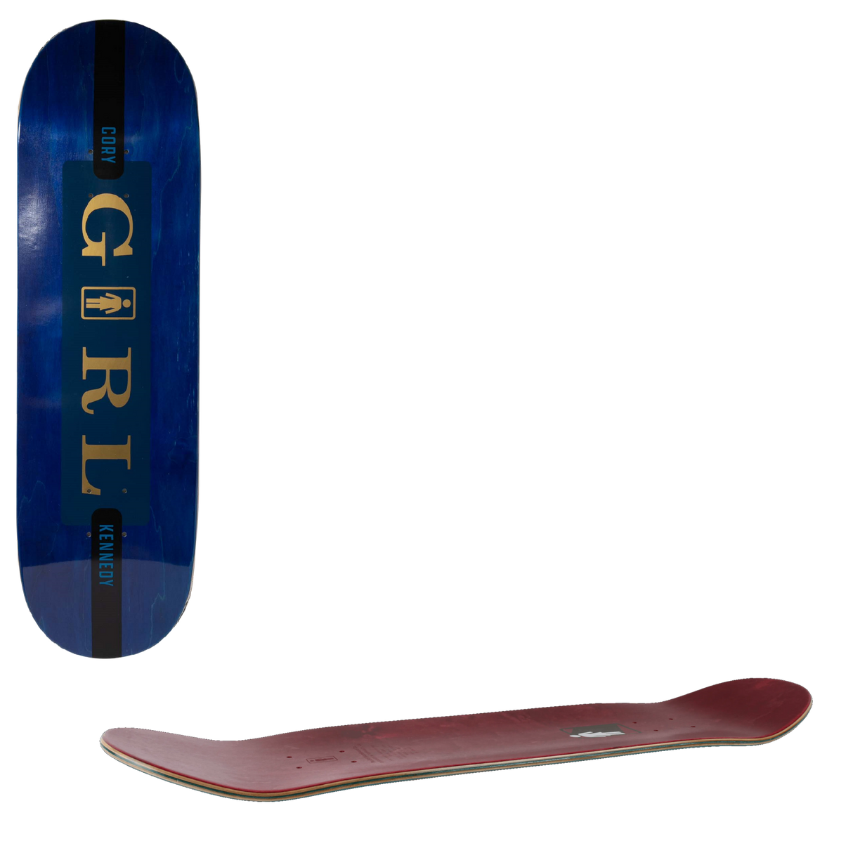 Girl Serif Skateboard Deck - Kennedy 8.5"