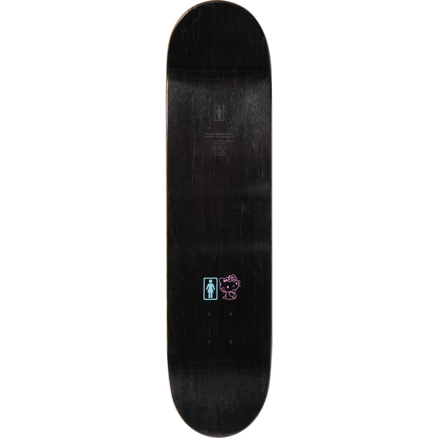 Girl x Hello Kitty 50th Anniversary Skateboard Deck - Bannerot 8.5"