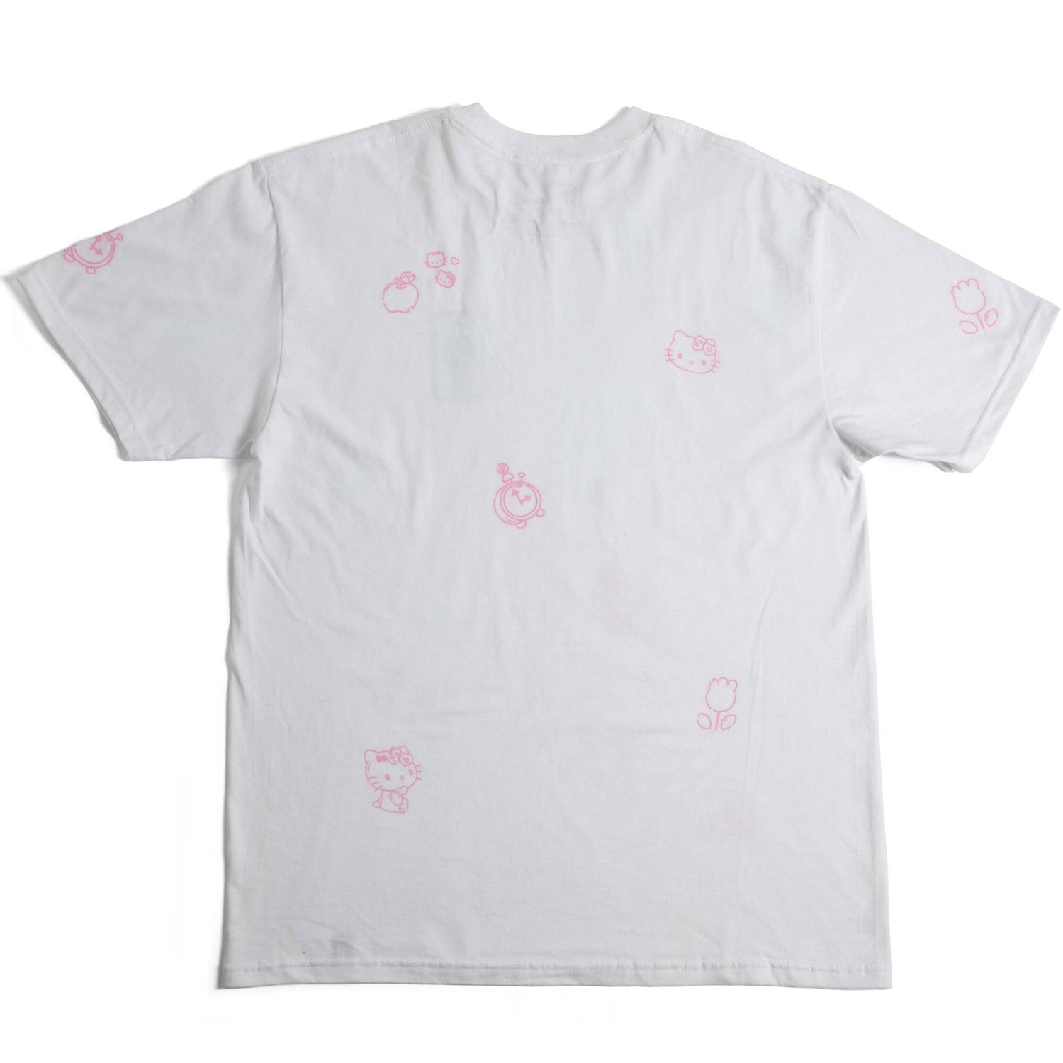 Girl x Hello Kitty All Over T Shirt - White