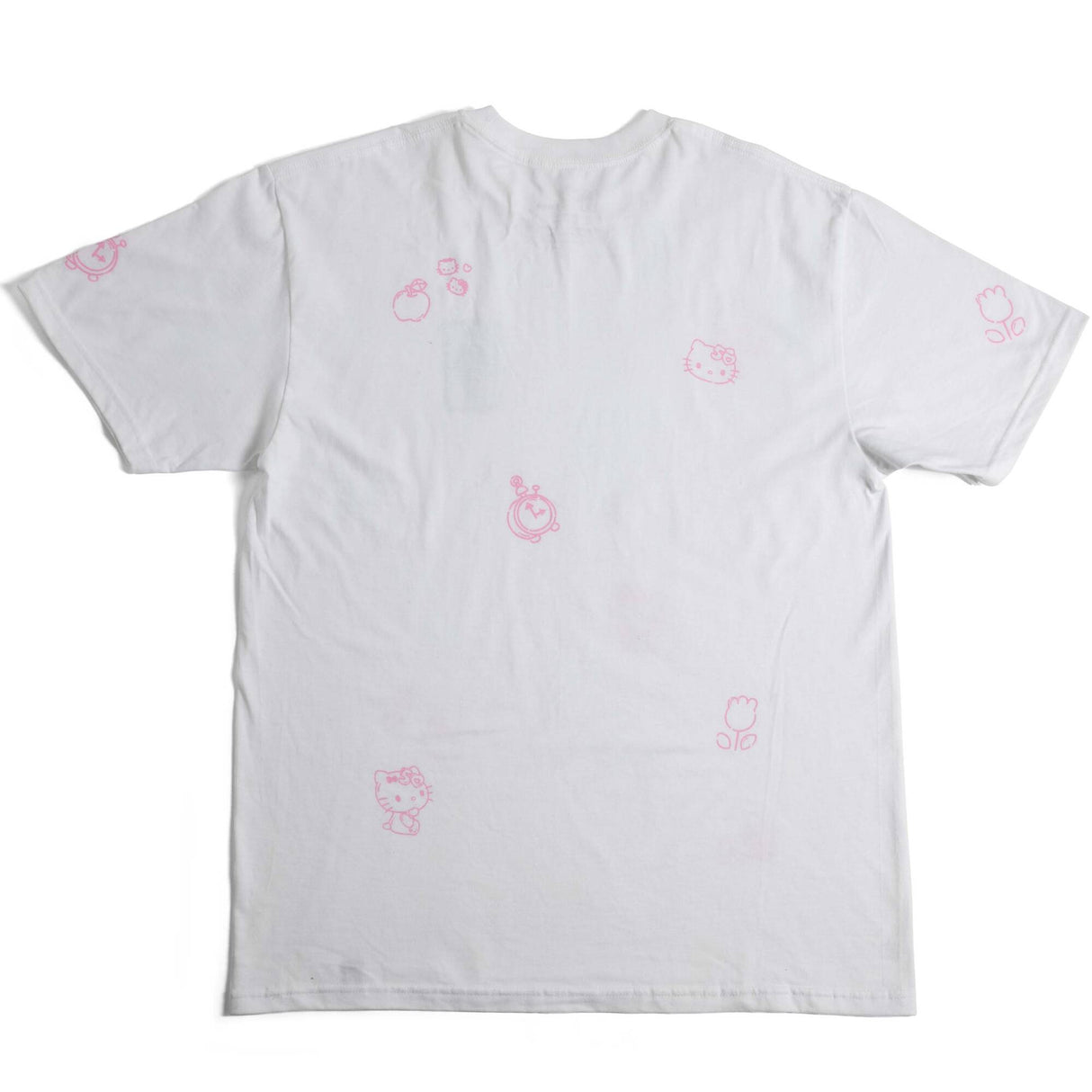 Girl x Hello Kitty All Over T Shirt - White