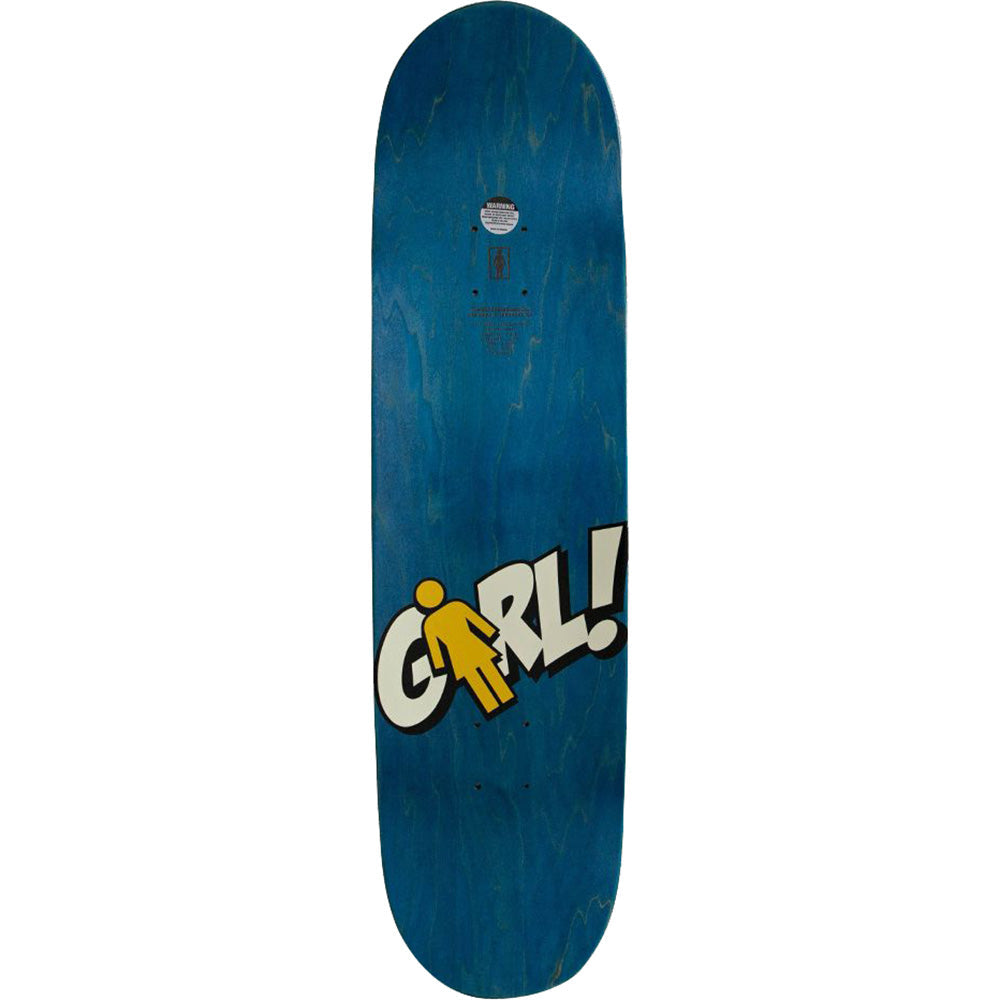 Girl Blammo Skateboard Deck - Bannerot 8.5"