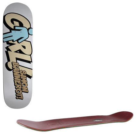 Girl Blammo Skateboard Deck - Bannerot 8.5"