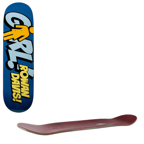 Girl Blammo Skateboard Deck - Davis 8.25"