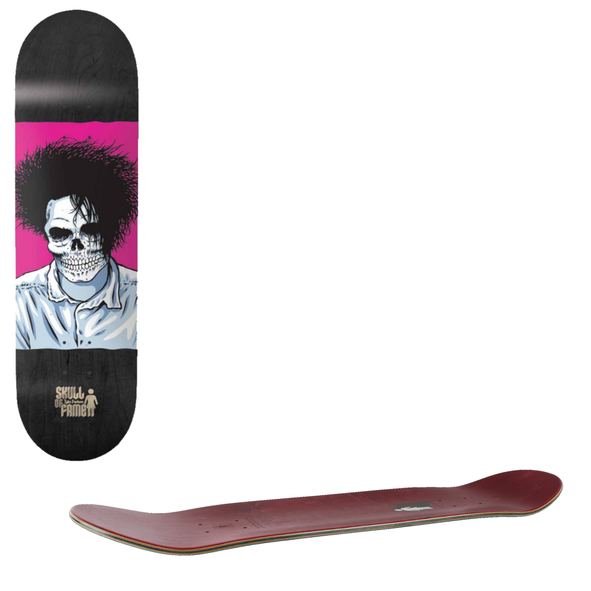 Girl Skull Of Fame Skateboard Deck - Pacheco 8.375"