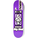 Girl Sanrio Tokyo Speed Skateboard Deck - Bennett 8.125''