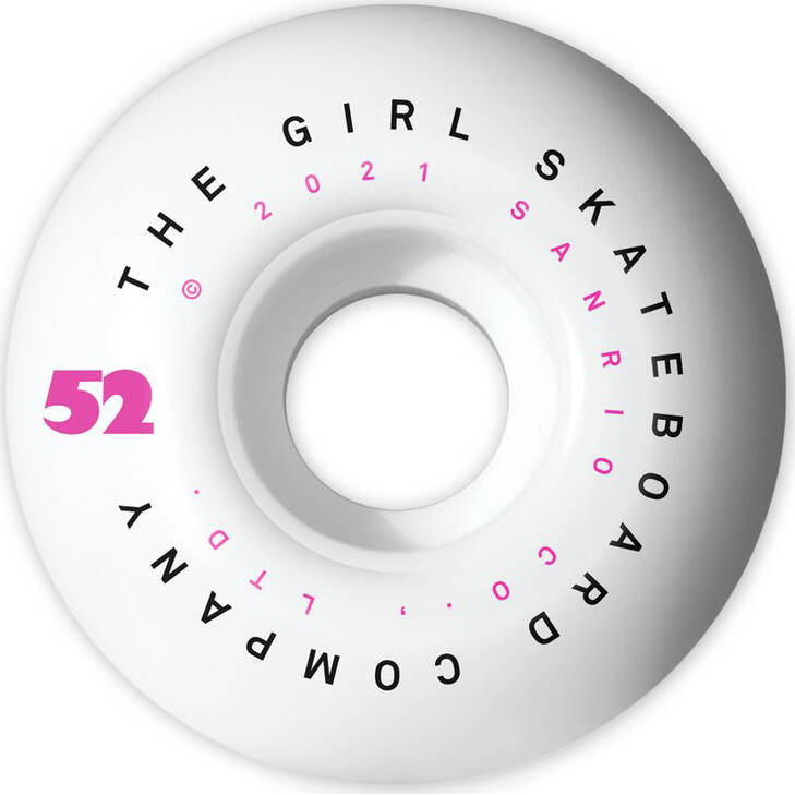Girl Sanrio Tokyo Speed Wheel Skateboard Wheels - 52mm