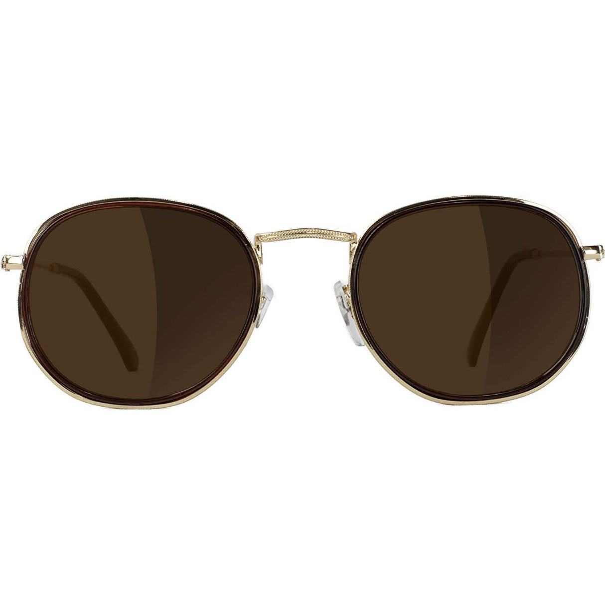 Glassy Hudson Sunglasses - Black/Brown Lens