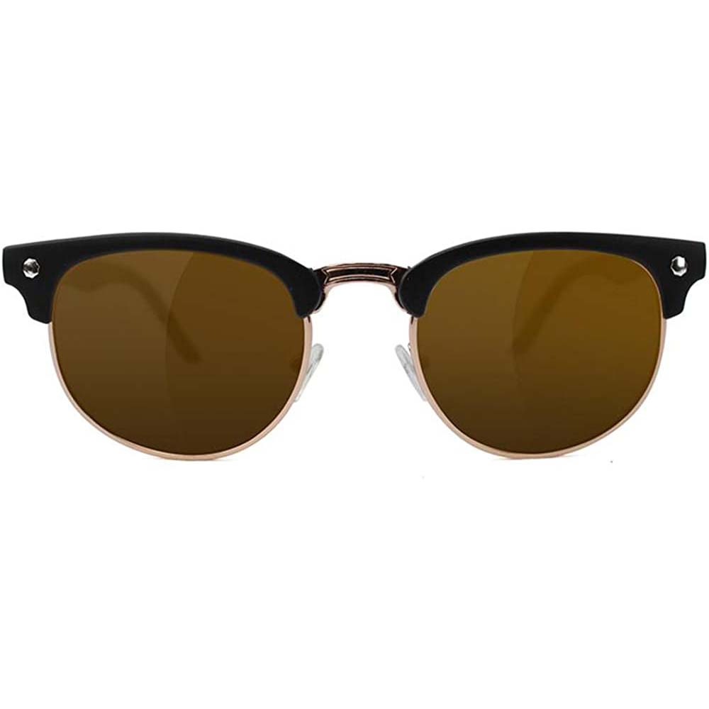 Glassy Morrison Polarised Sunglasses - Black/Brown Lens
