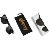 Glassy Morrison Polarised Sunglasses - Matte Black