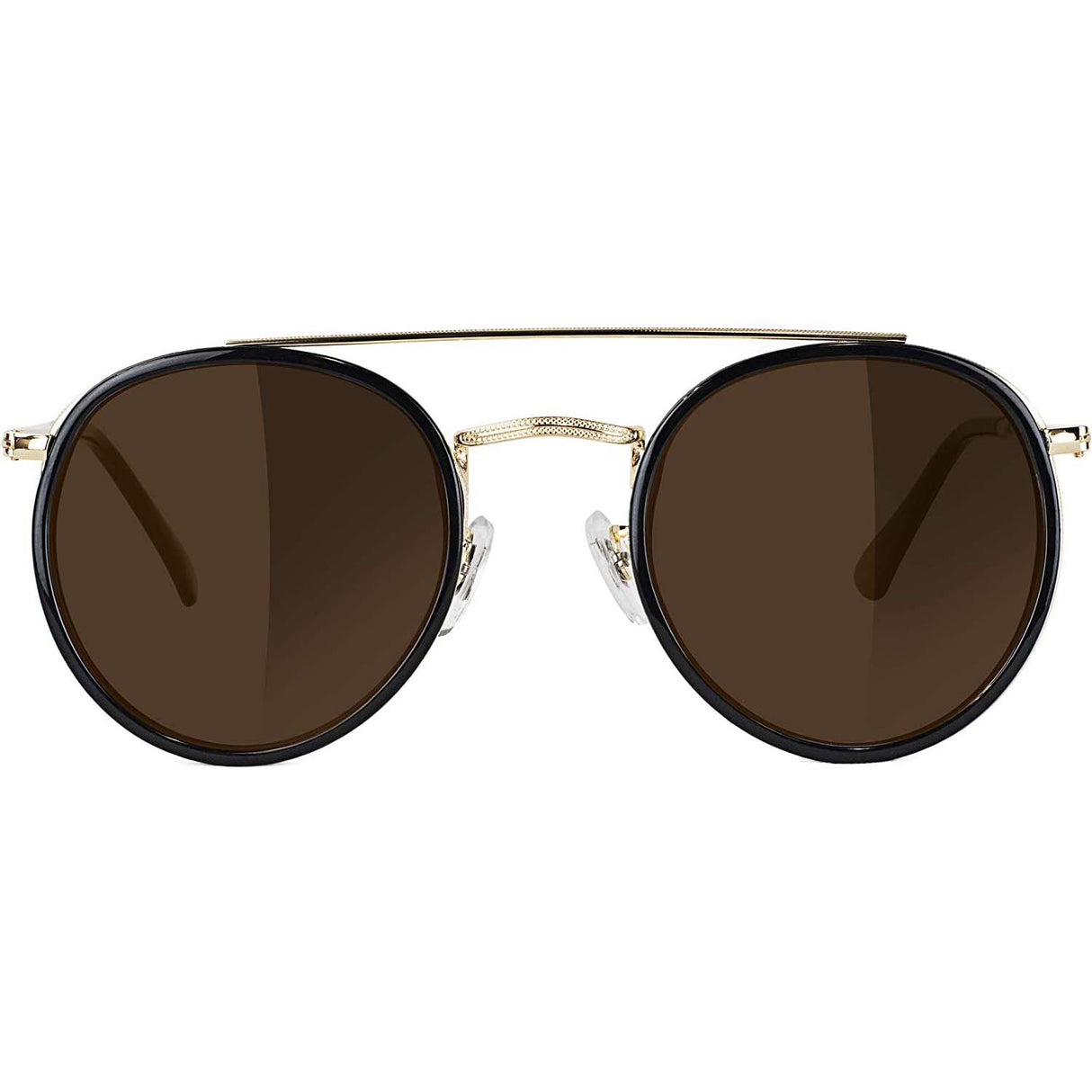 Glassy Parker Sunglasses - Black/Brown Lens