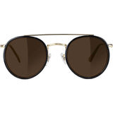 Glassy Parker Sunglasses - Black/Brown Lens
