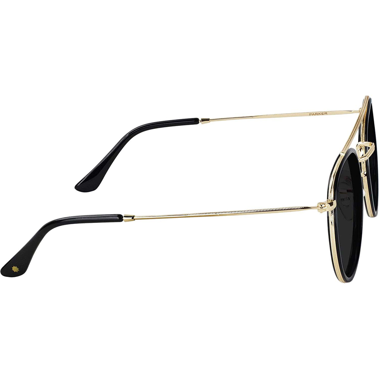 Glassy Parker Sunglasses - Black/Gold