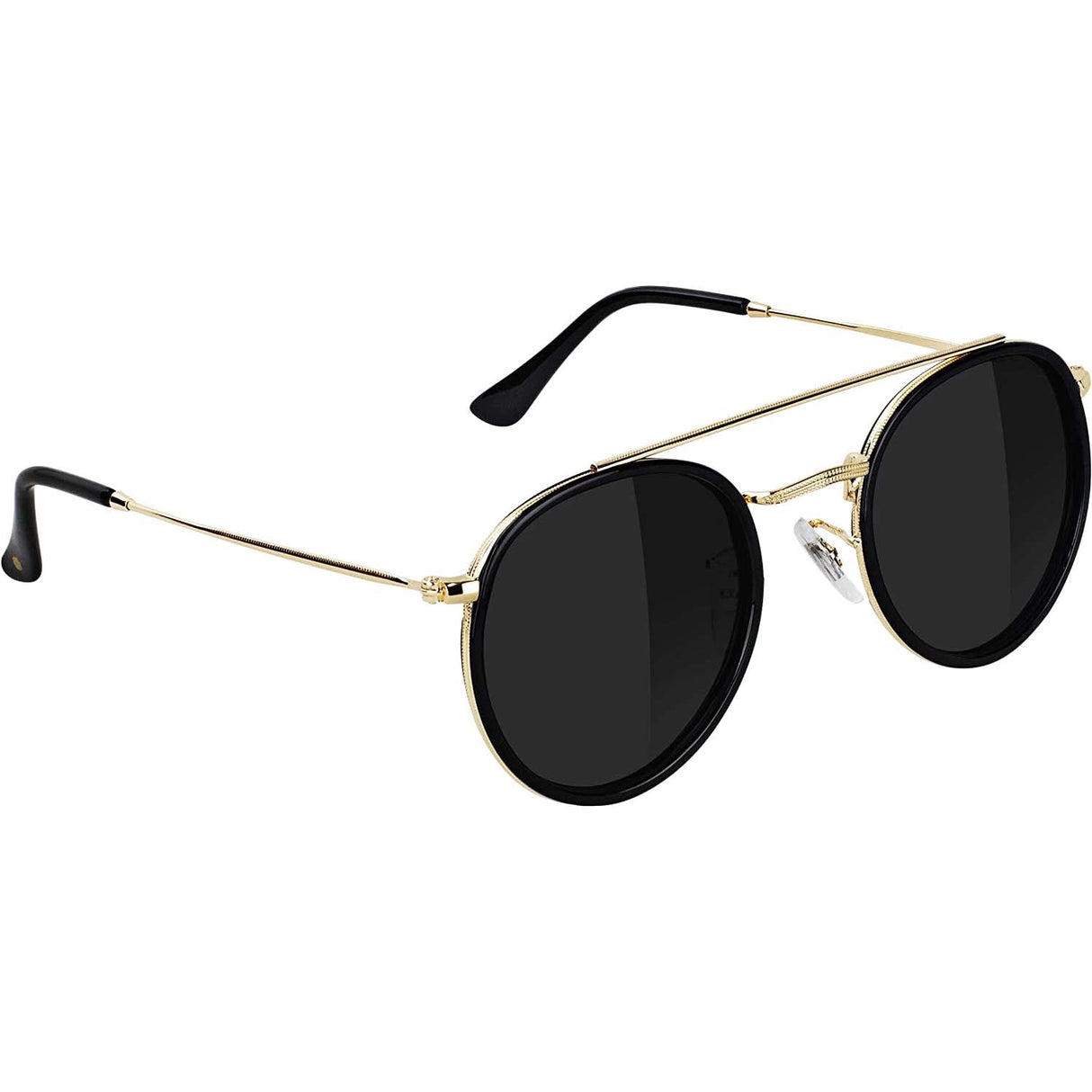 Glassy Parker Sunglasses - Black/Gold