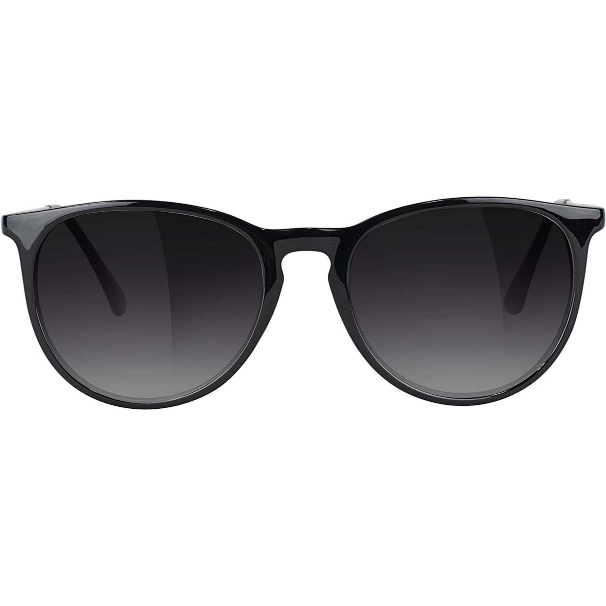 Glassy Sierra Sunglasses - Black/Gold/Gradiant Smoke