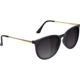 Glassy Sierra Sunglasses - Black/Gold/Gradiant Smoke