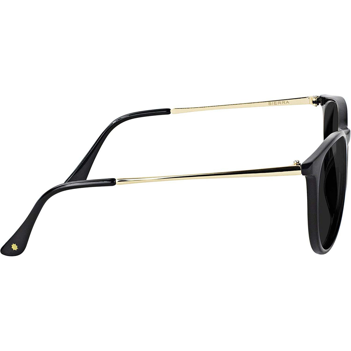 Glassy Sierra Sunglasses - Black/Gold
