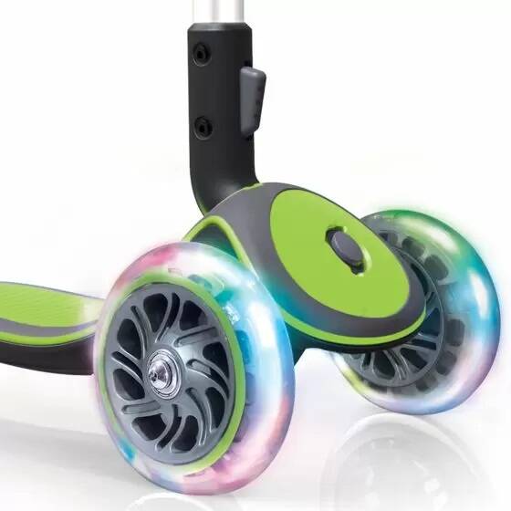 Globber Elite Lights Complete Scooter - Lime Green